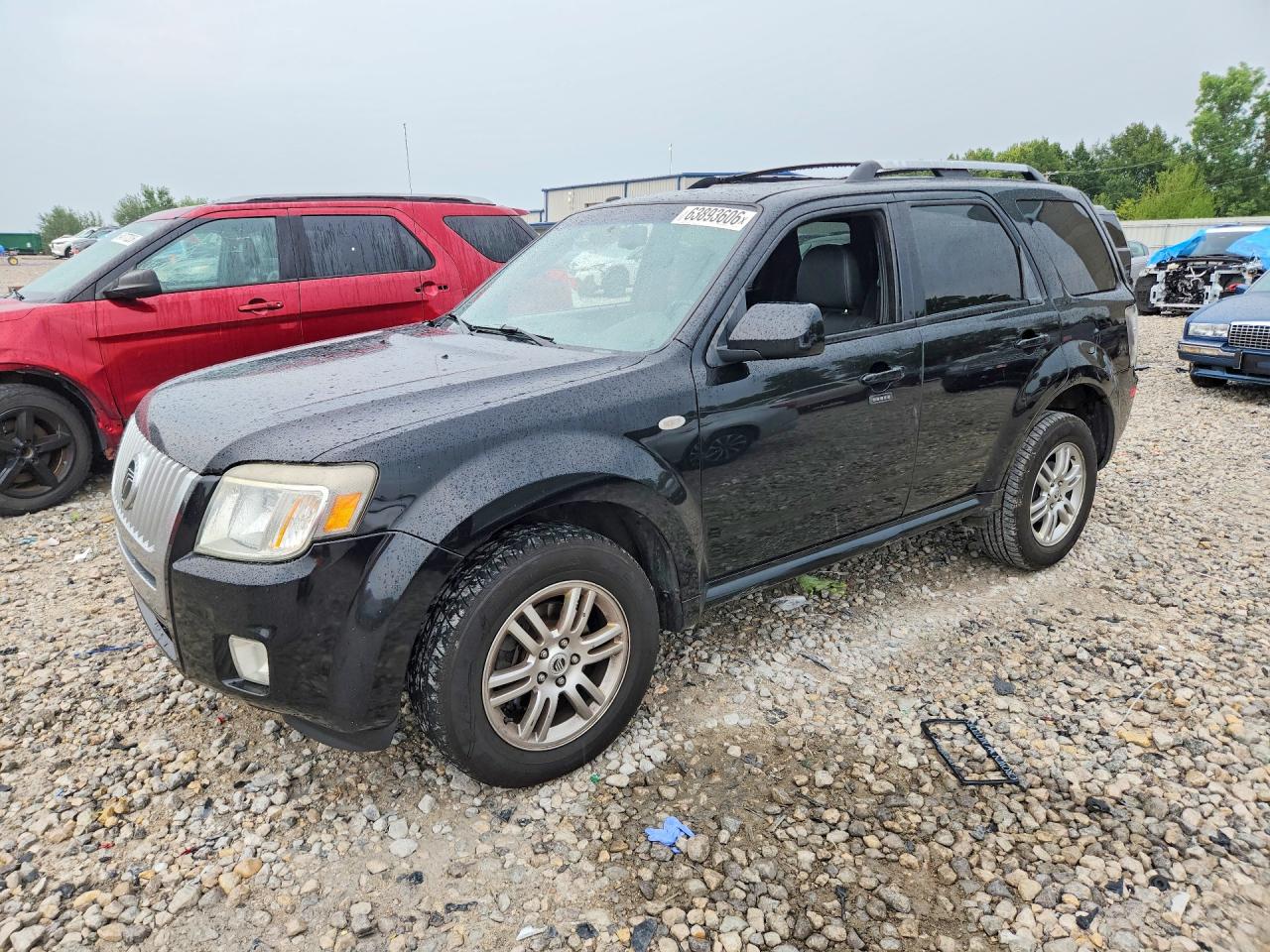 2009 Mercury Mariner Premier Black vin: 4M2CU97G19KJ12245
