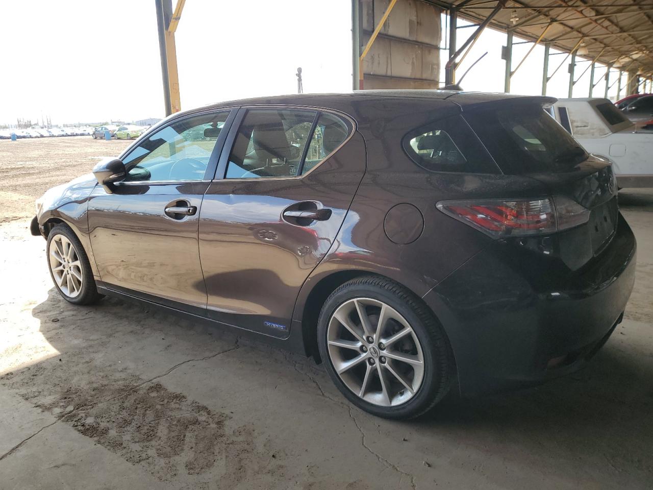 2012 Lexus Ct 200 Brown vin: JTHKD5BH5C2091061