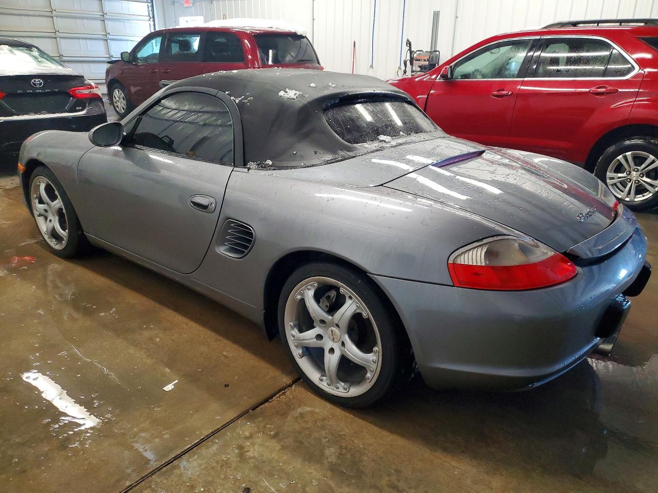 2004 Porsche Boxster Серебряный vin: WP0CA29814U621485