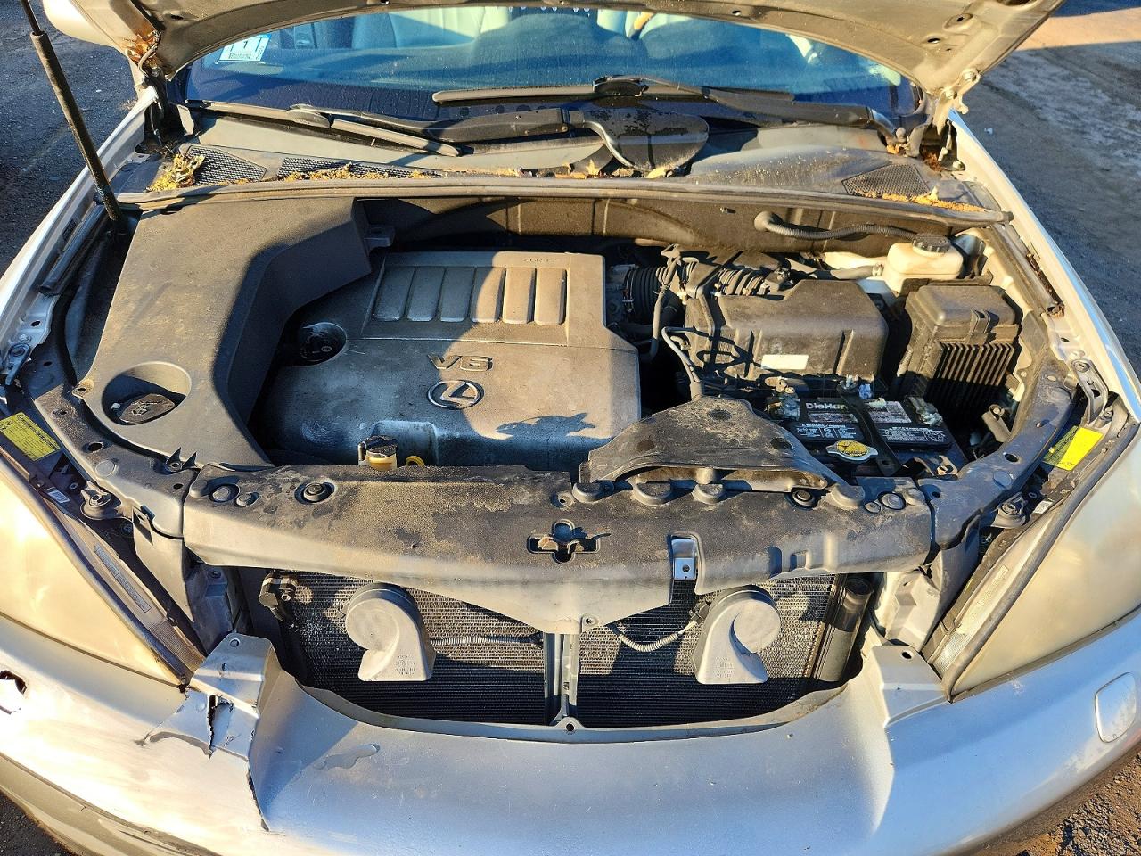 2007 Lexus Rx 350 Silver vin: 2T2HK31U97C031176