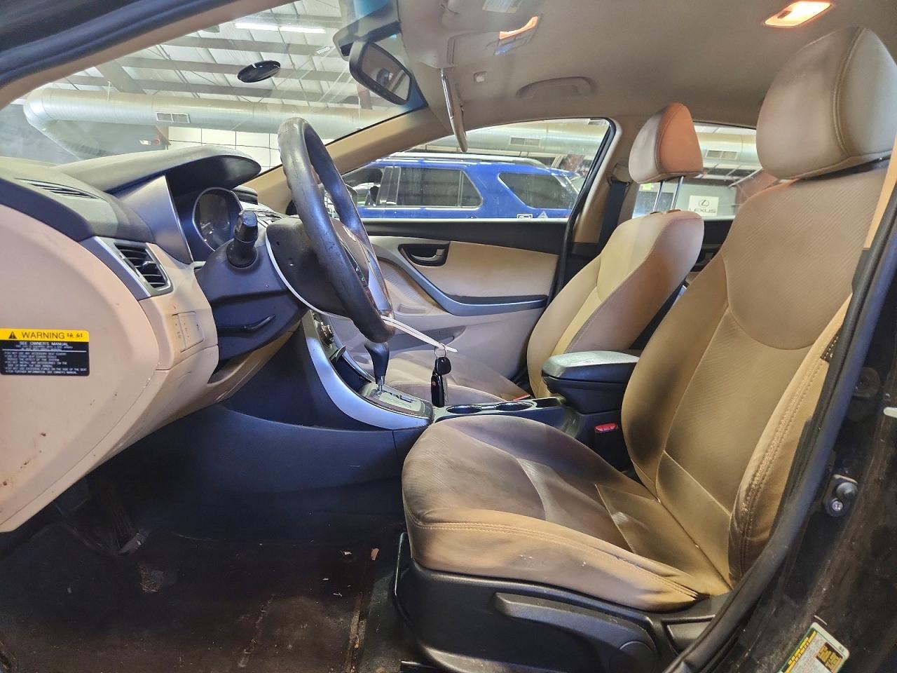 2013 Hyundai Elantra Gls Черный vin: KMHDH4AE2DU575125