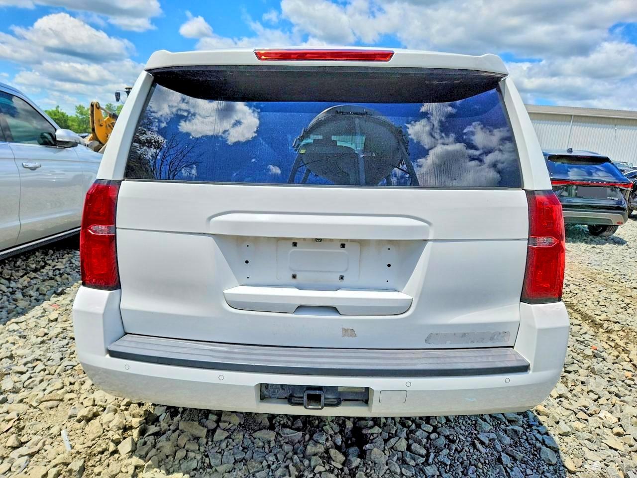 2015 Chevrolet Tahoe Police White vin: 1GNLC2EC6FR257176