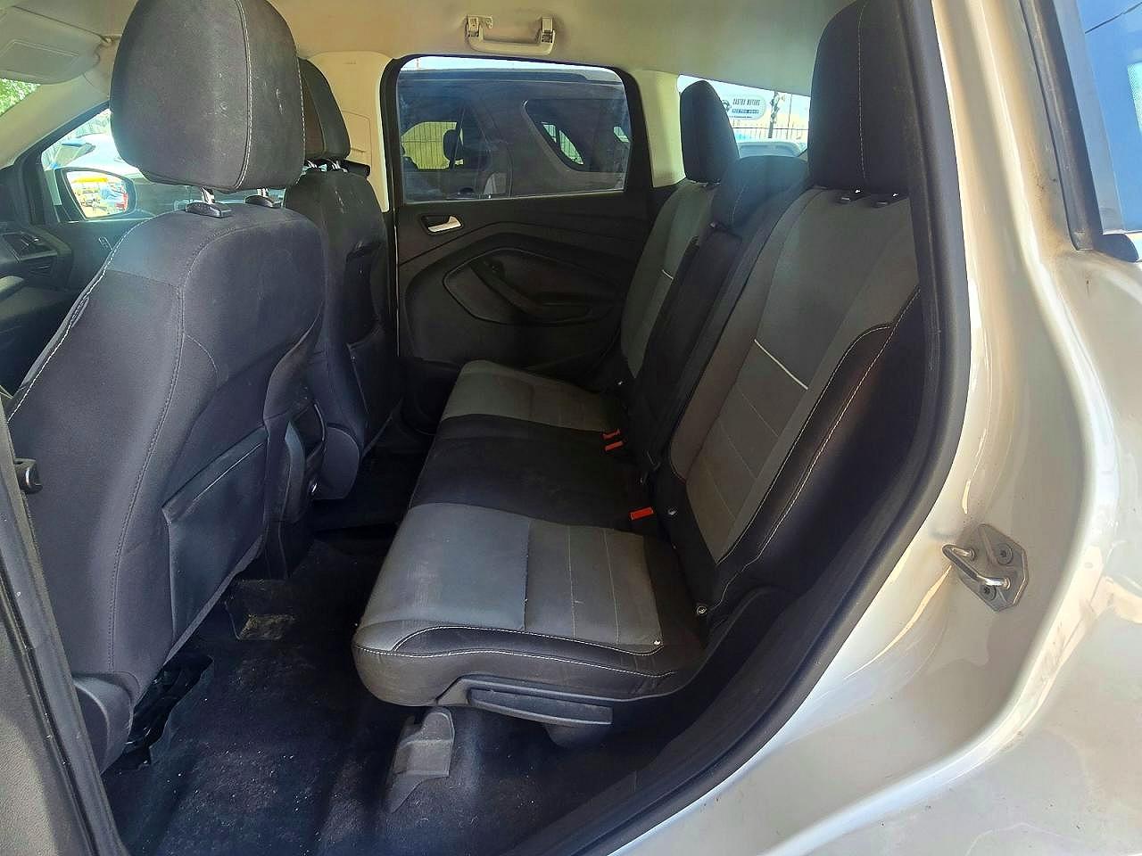 2014 Ford Escape Se White vin: 1FMCU9GX9EUA83206