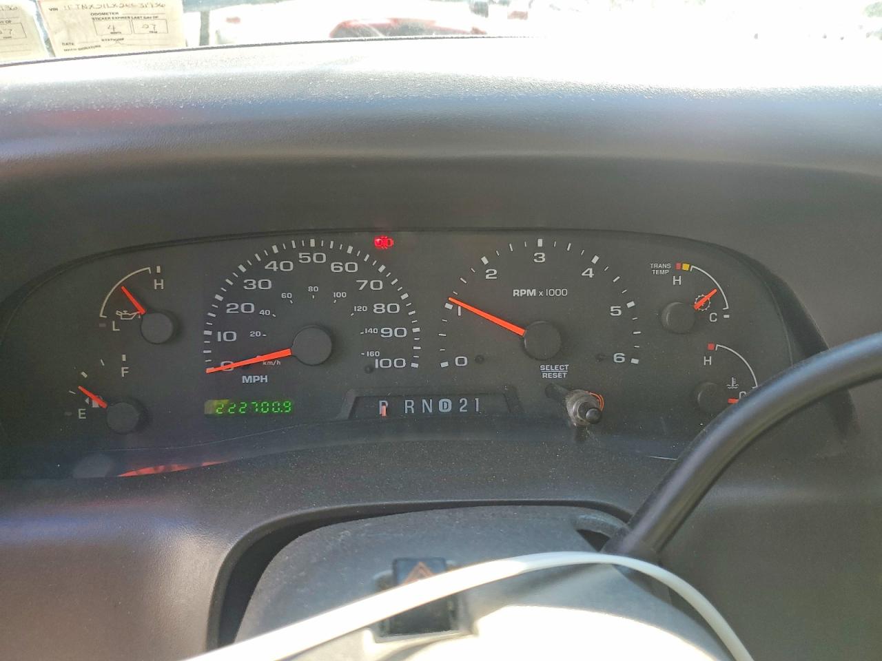 2002 Ford F250 Super Duty Gray vin: 1FTNX21LX2EC31936