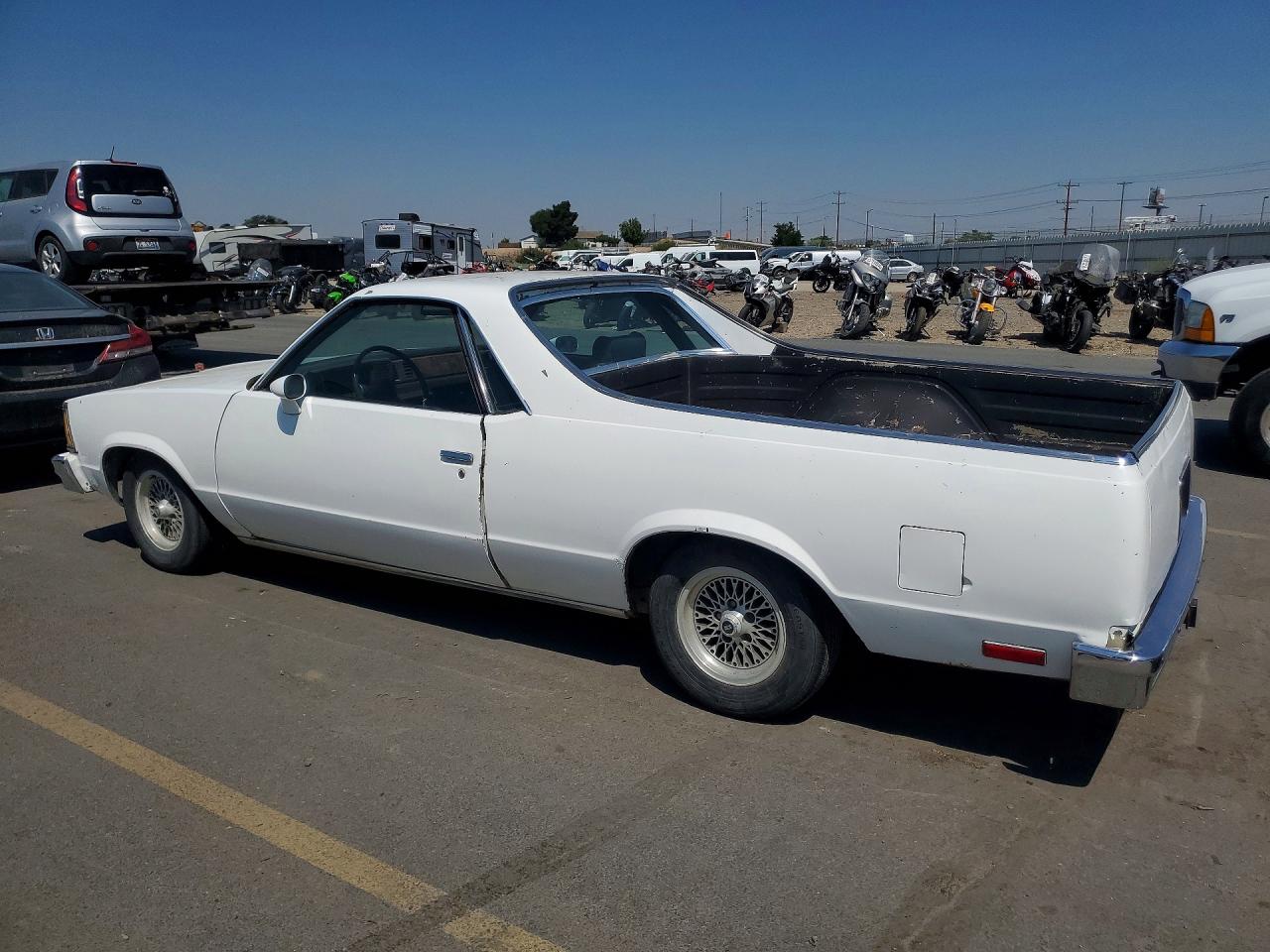 1981 Chevrolet El Camino White vin: 1GCCW80J7BR458815
