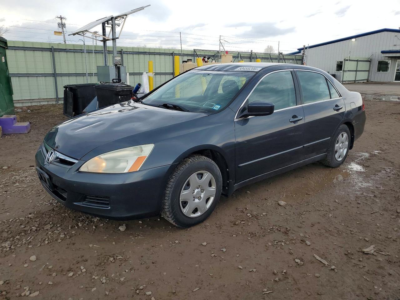 2007 Honda Accord Lx Charcoal vin: 1HGCM56407A187500