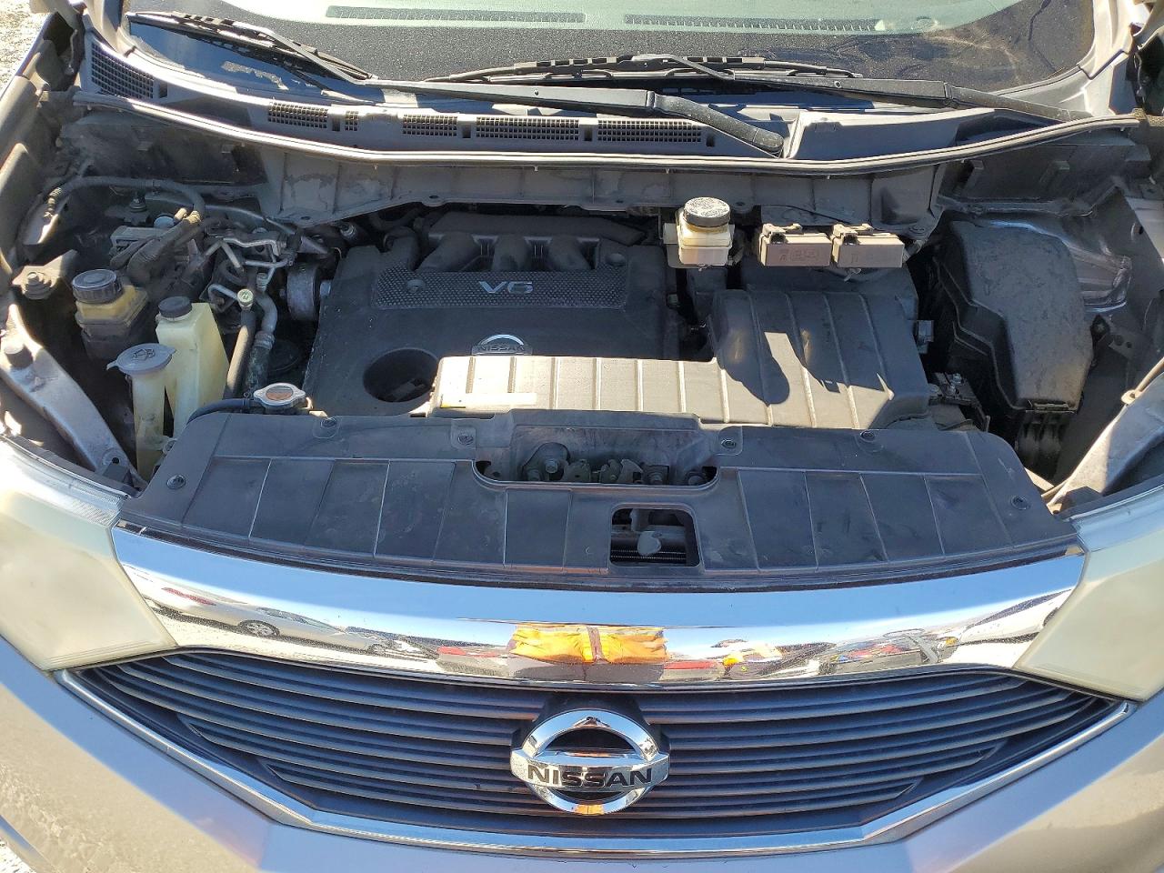 2013 Nissan Quest 3.5 S Beige vin: JN8AE2KP1D9063318