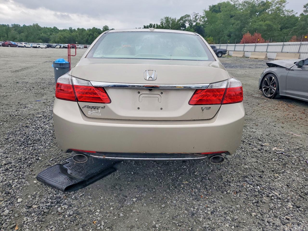 2013 Honda Accord Exl Желто-коричневый vin: 1HGCR3F82DA021547