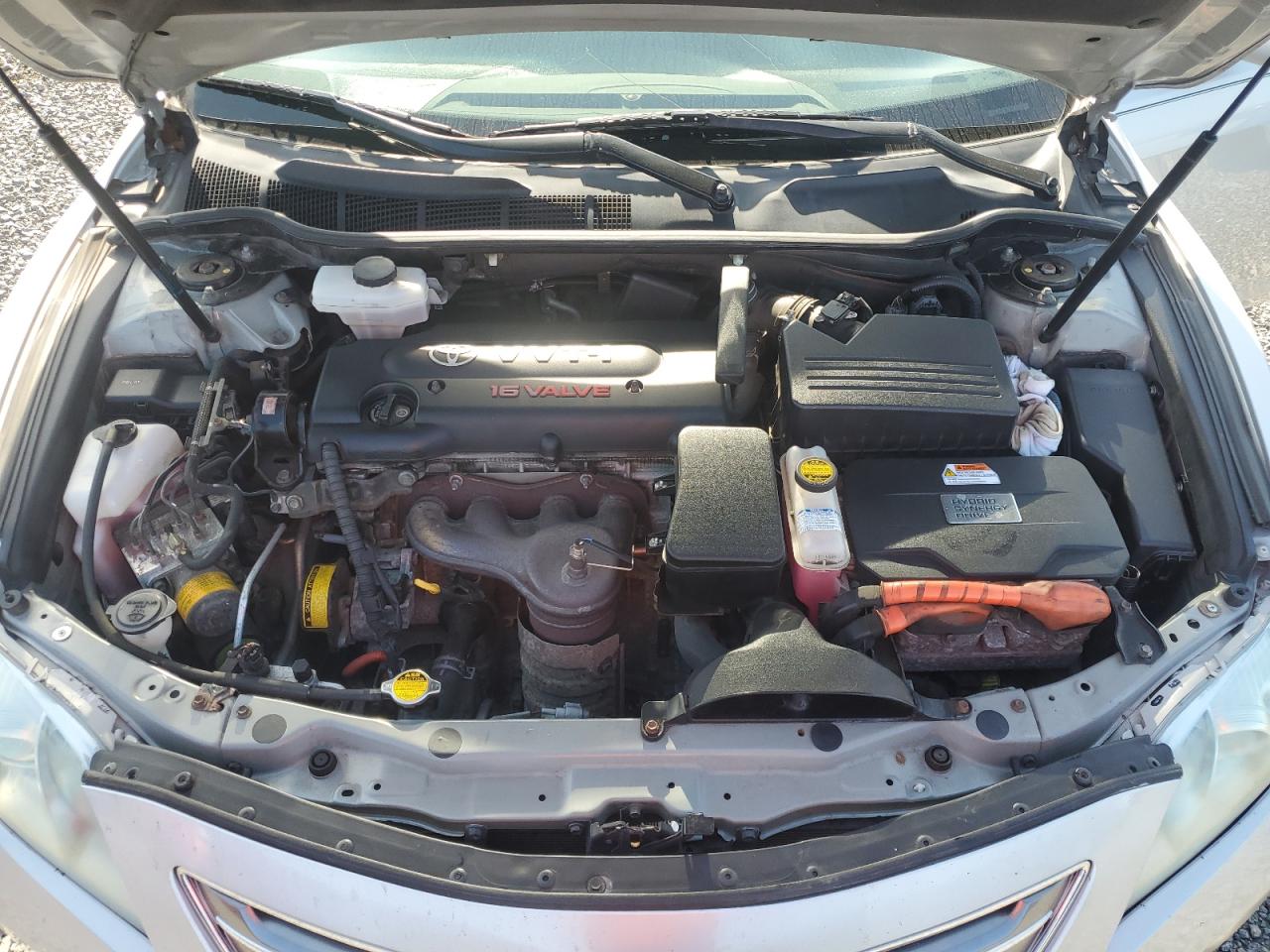 2007 Toyota Camry Hybrid Silver vin: 4T1BB46K37U002018