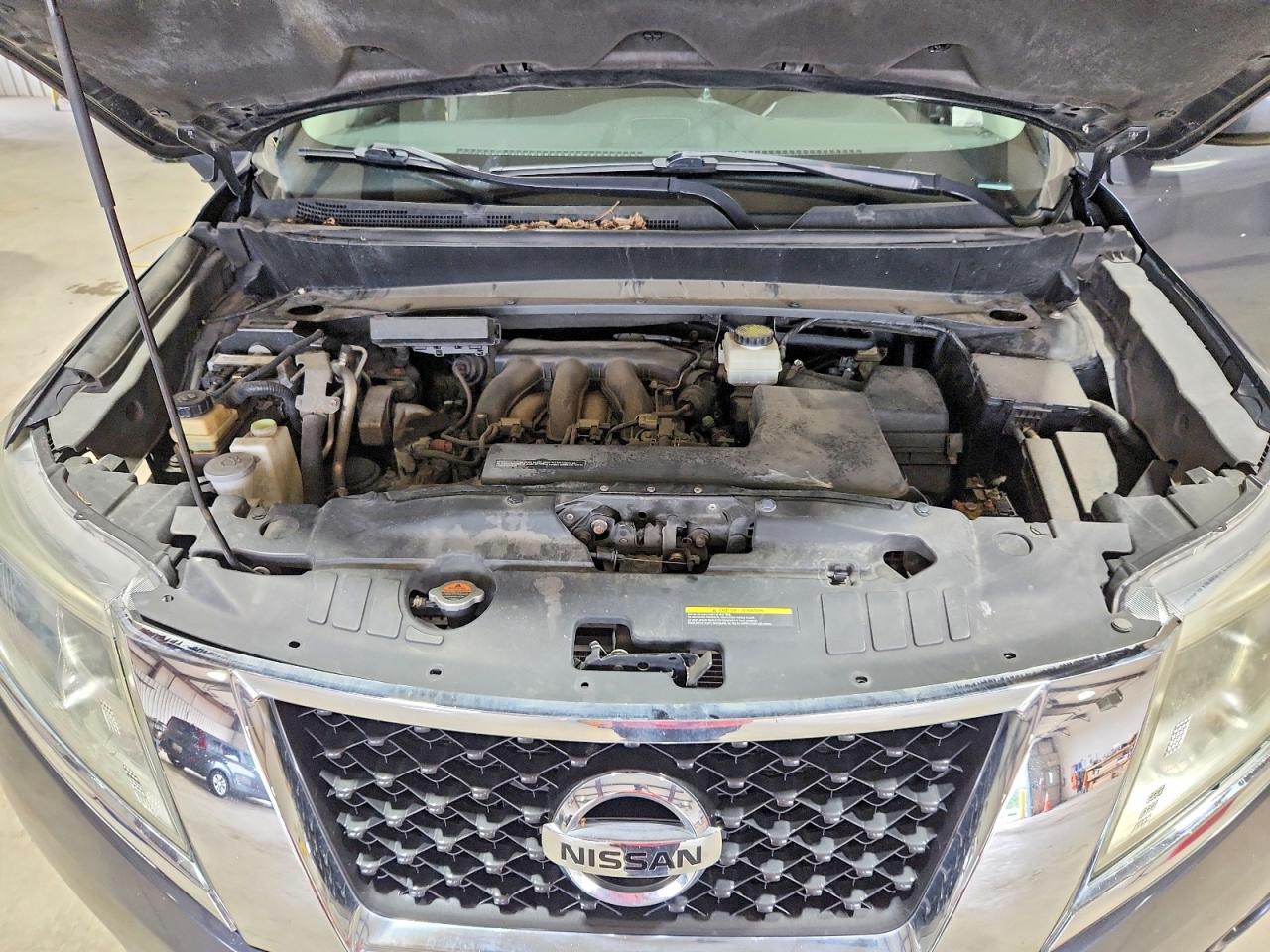 2014 Nissan Pathfinder S Gray vin: 5N1AR2MM7EC680600