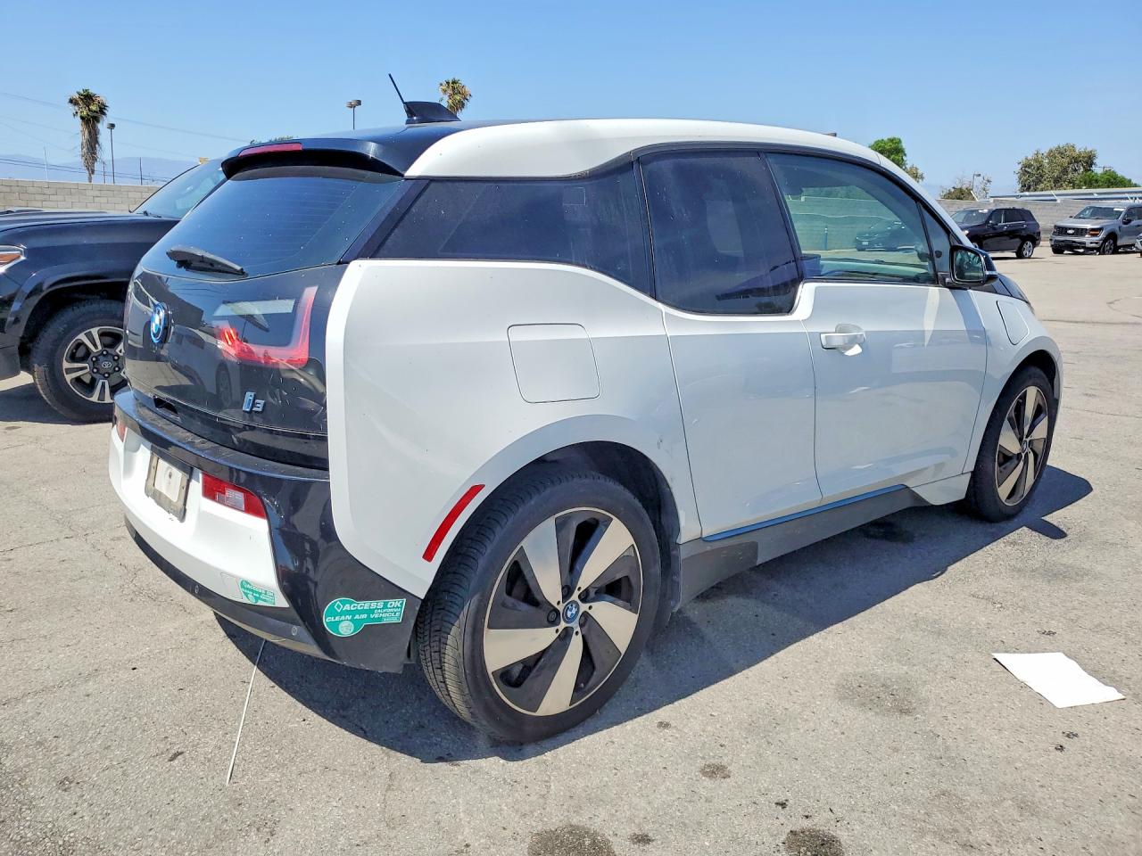2015 Bmw I3 Rex White vin: WBY1Z4C59FV504422