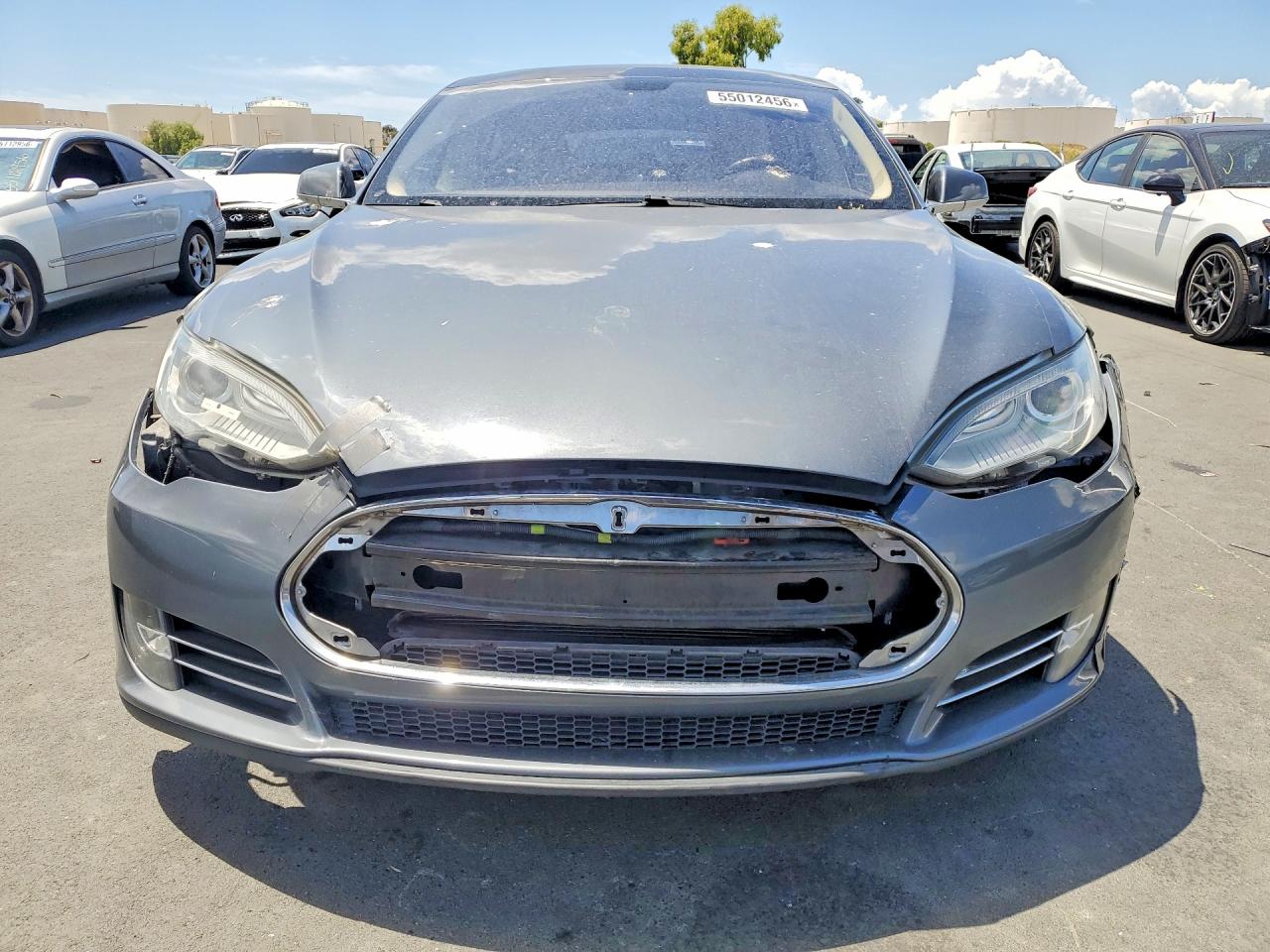 2013 Tesla Model S Gray vin: 5YJSA1CN5DFP17892