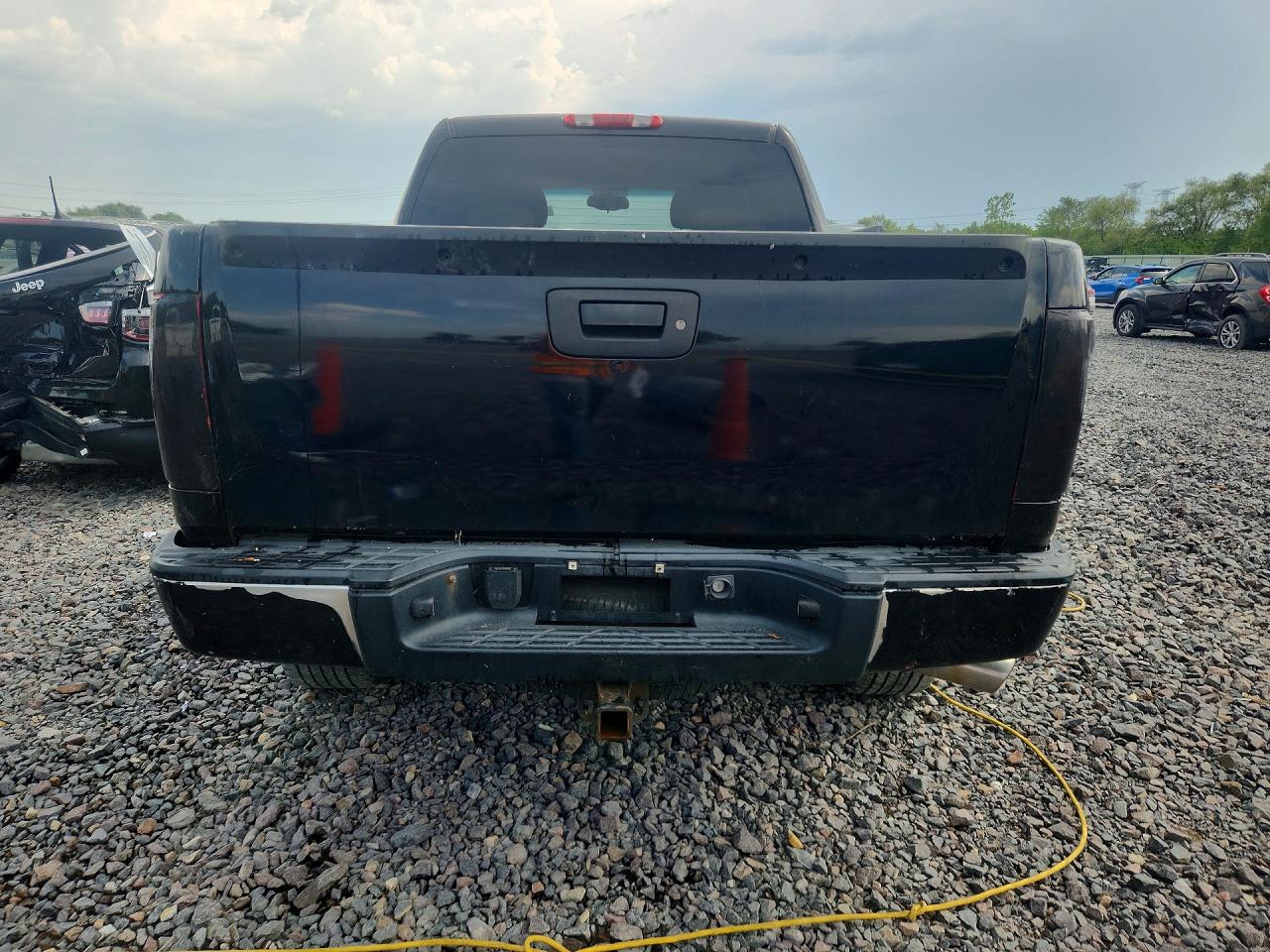 2009 Chevrolet Silverado K1500 Lt Black vin: 3GCEK23M29G248172