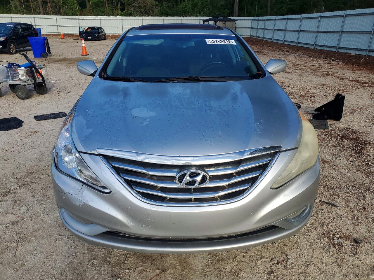 2012 Hyundai Sonata Se 2.0t Silver vin: 5NPEC4ABXCH423731