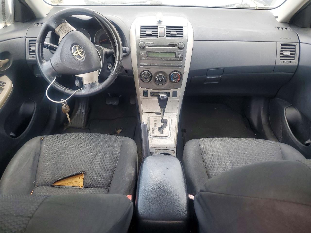 2010 Toyota Corolla S Black vin: 2T1BU4EE4AC501327