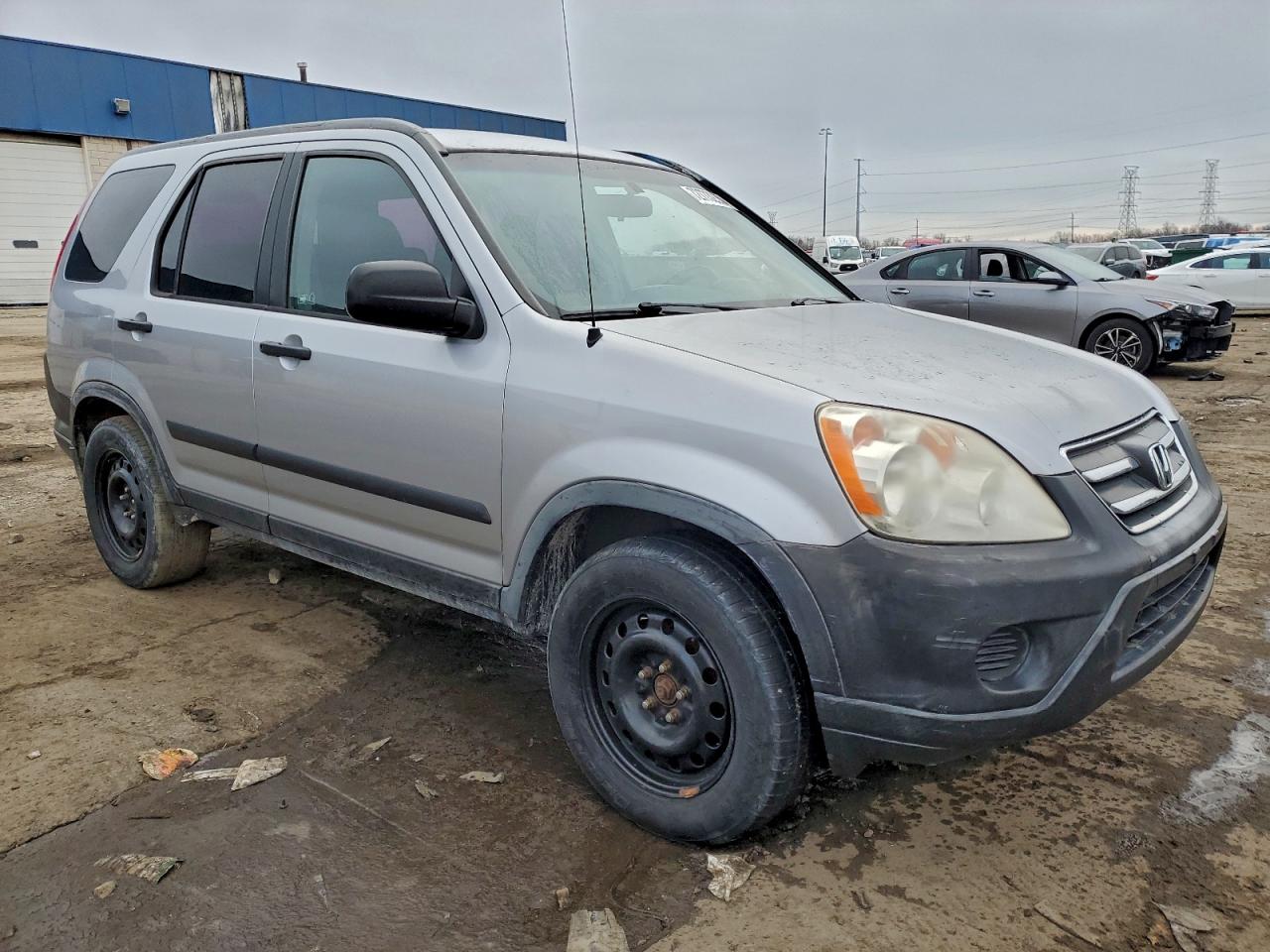 2005 Honda Cr-v Lx Серебряный vin: JHLRD78545C042488