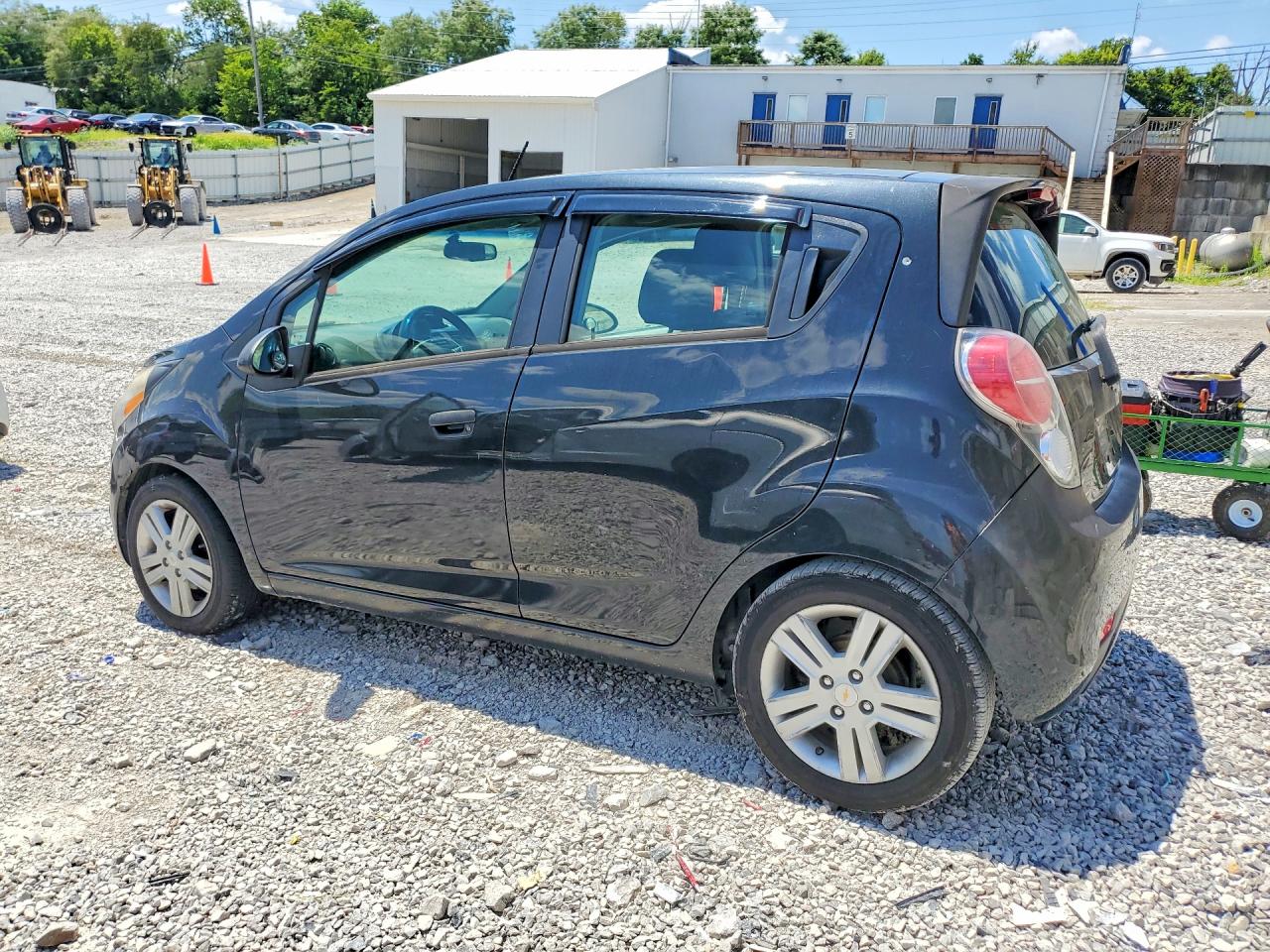 2014 Chevrolet Spark 1lt Black vin: KL8CC6S97EC449046
