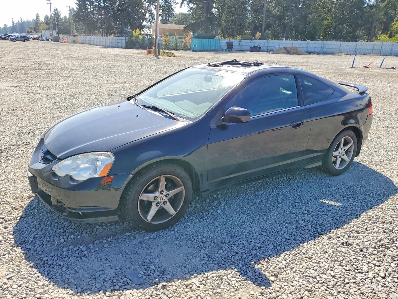 2002 Acura Rsx Black vin: JH4DC54892C007311