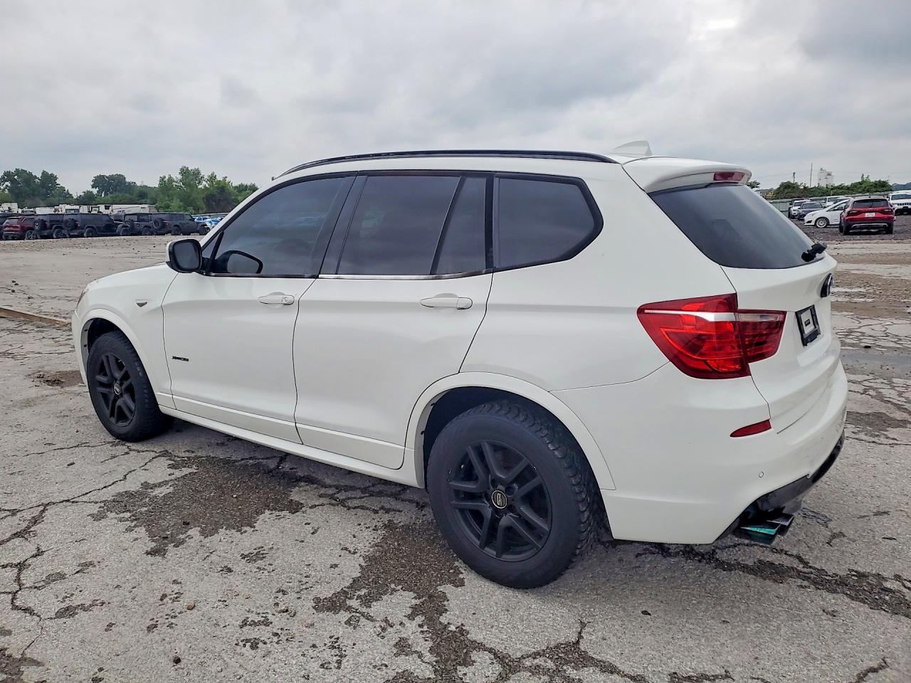 2013 Bmw X3 Xdrive35i White vin: 5UXWX7C59DL981146