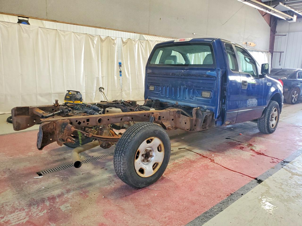 2008 Ford F150 Blue vin: 1FTRF14WX8KC46676