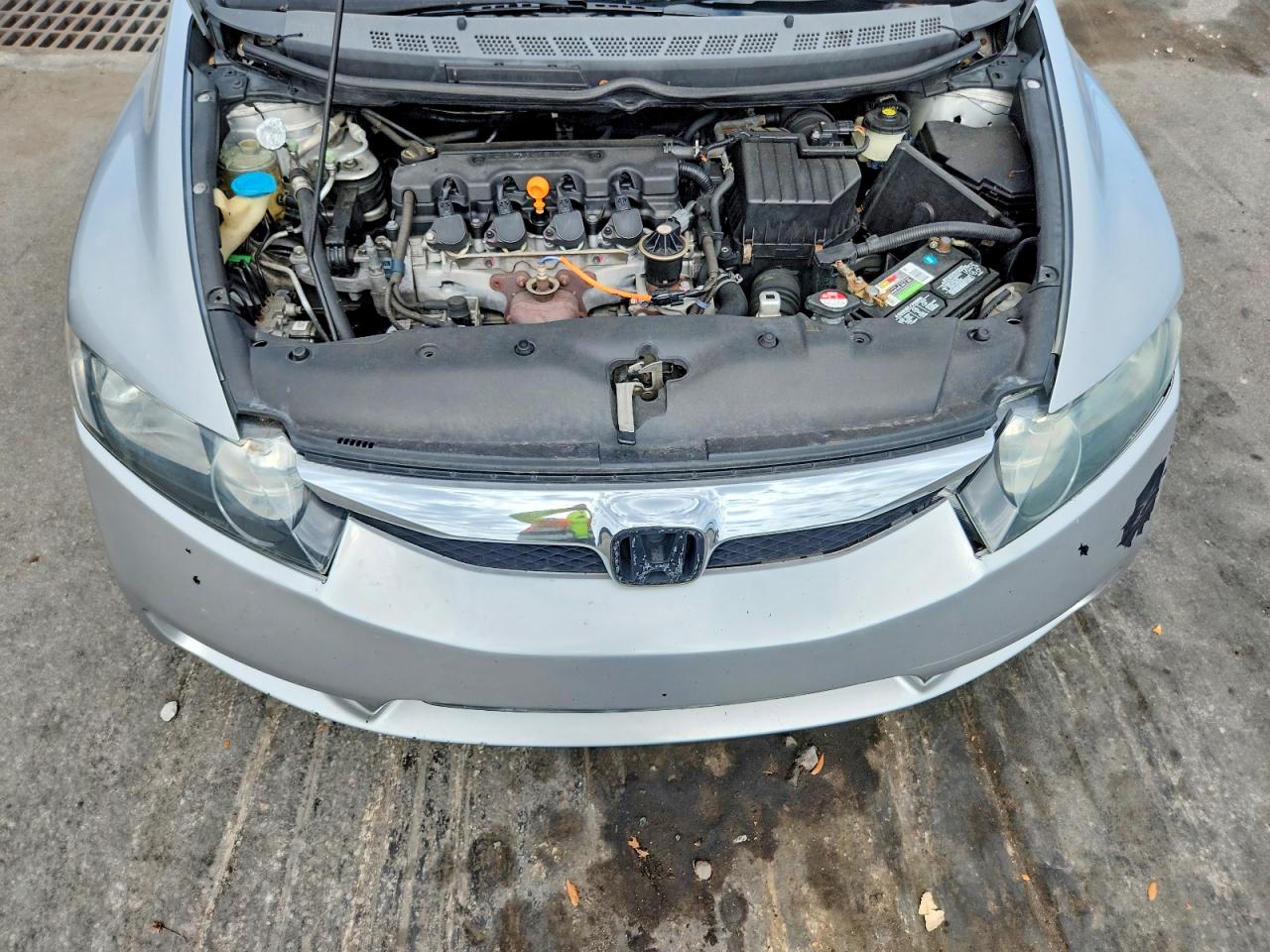 2010 Honda Civic Lx Gray vin: 19XFA1F55AE051339