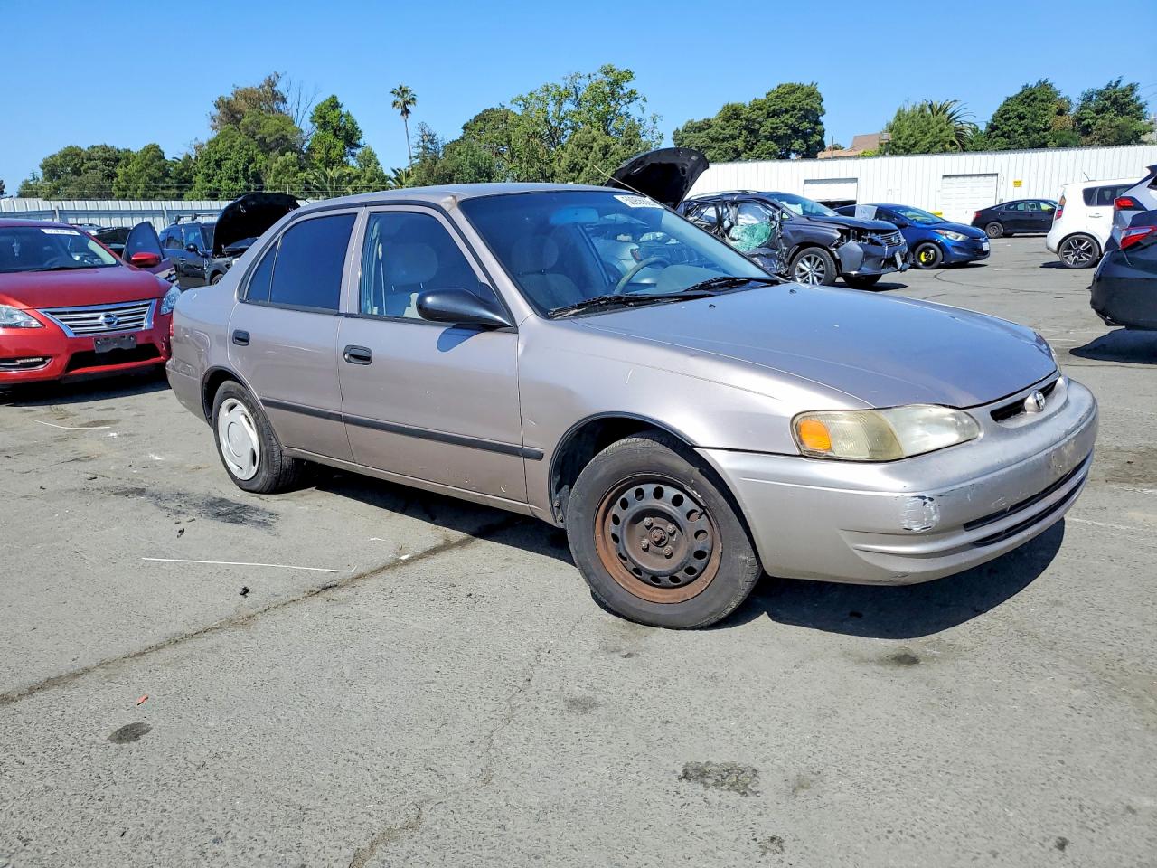 1999 Toyota Corolla Ve Cream vin: 1NXBR12E1XZ221974