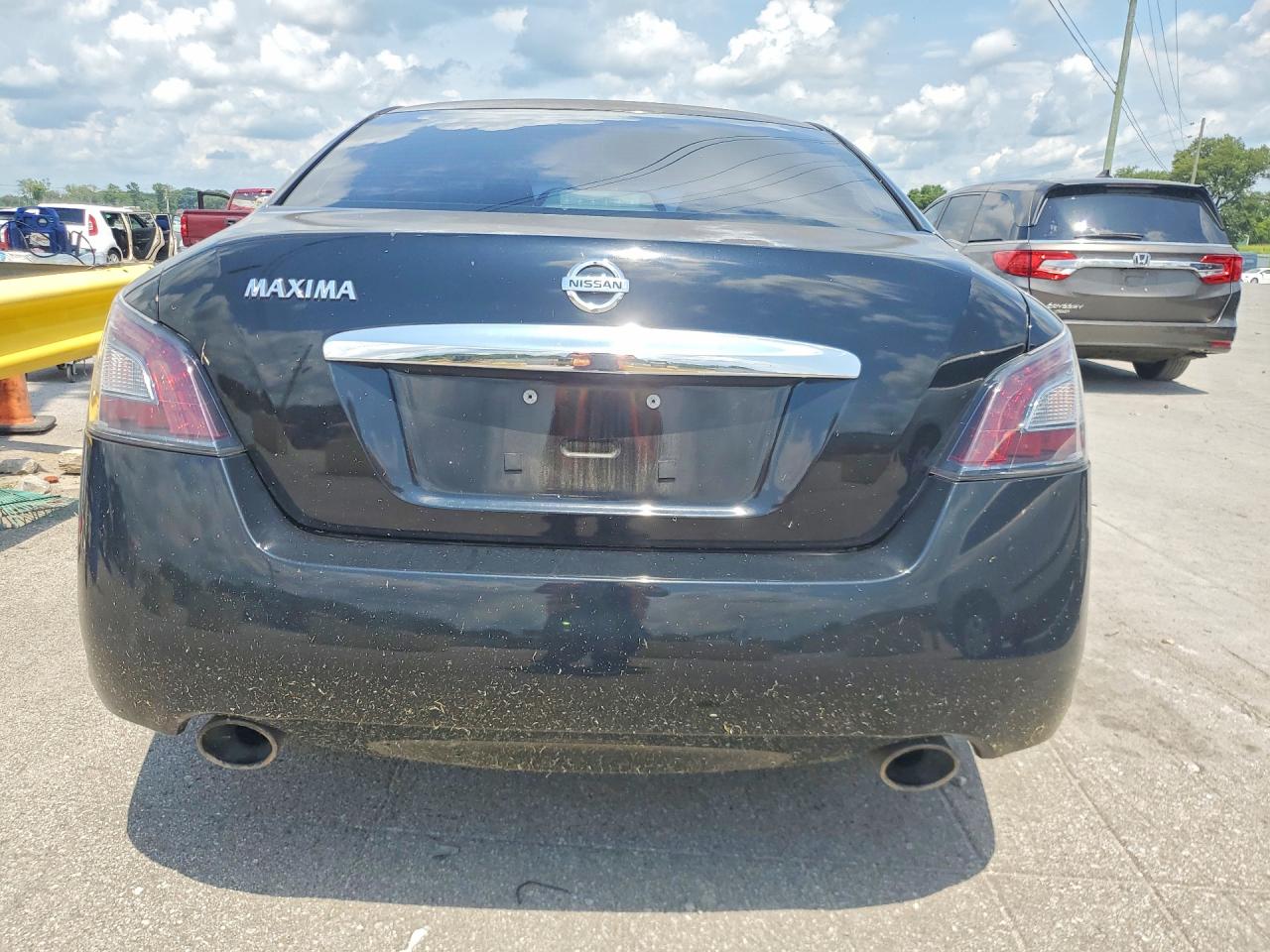 2014 Nissan Maxima 3.5 S Black vin: 1N4AA5AP5EC475987