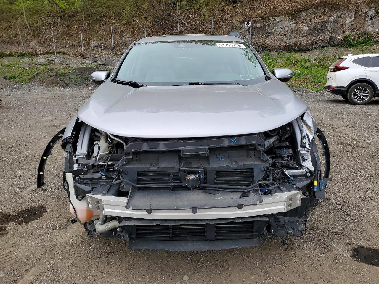 2020 Honda Cr-v Ex Silver vin: 2HKRW2H57LH622362