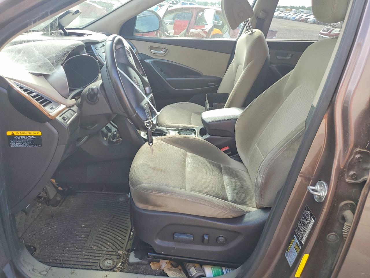 2013 Hyundai Santa Fe Gls Brown vin: KM8SM4HFXDU030484