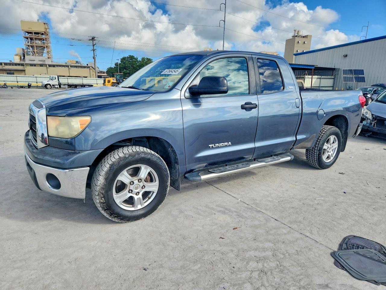 2007 Toyota Tundra Sr5 Gray vin: 5TFRU54147X004744