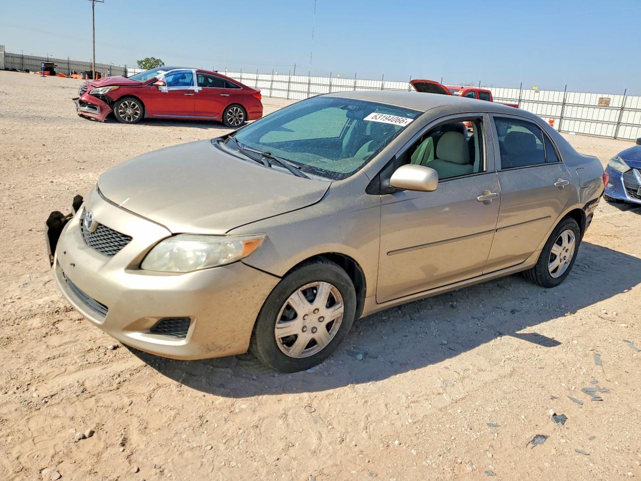 2009 Toyota Corolla Le Tan vin: 1NXBU40E69Z158148