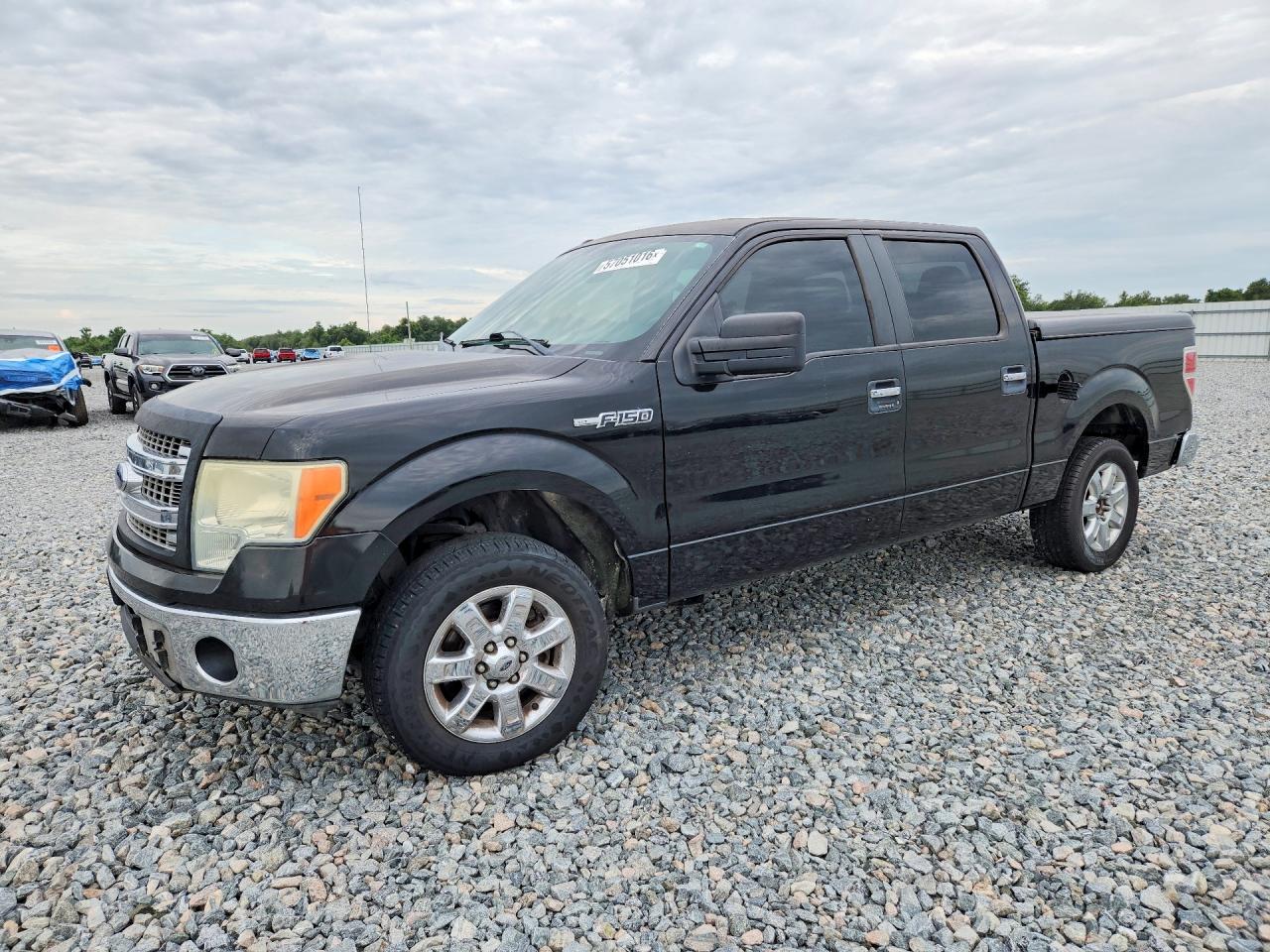 2014 Ford F150 Supercrew Black vin: 1FTFW1CT9EKF60096