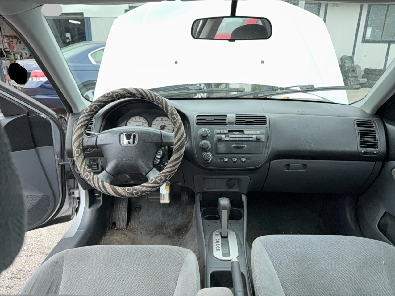 2002 Honda Civic Lx Silver vin: 1HGES16552L026055