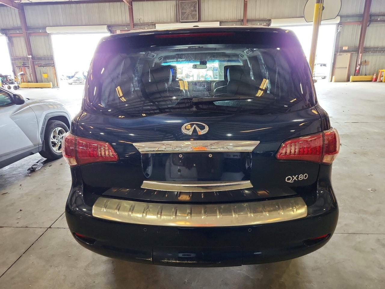 2015 Infiniti Qx80 Base Blue vin: JN8AZ2NFXF9574150