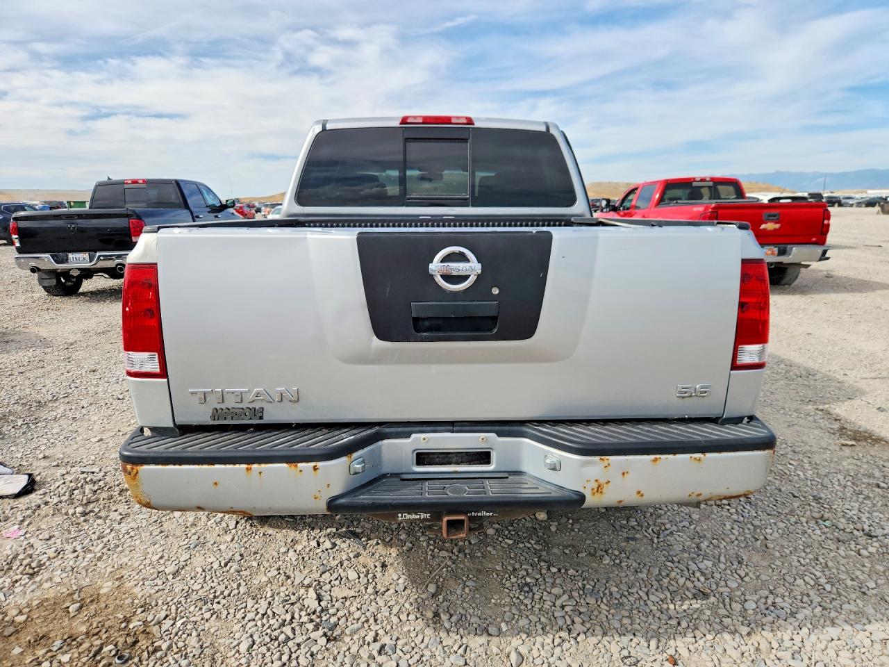2004 Nissan Titan Xe Silver vin: 1N6AA07B44N531507