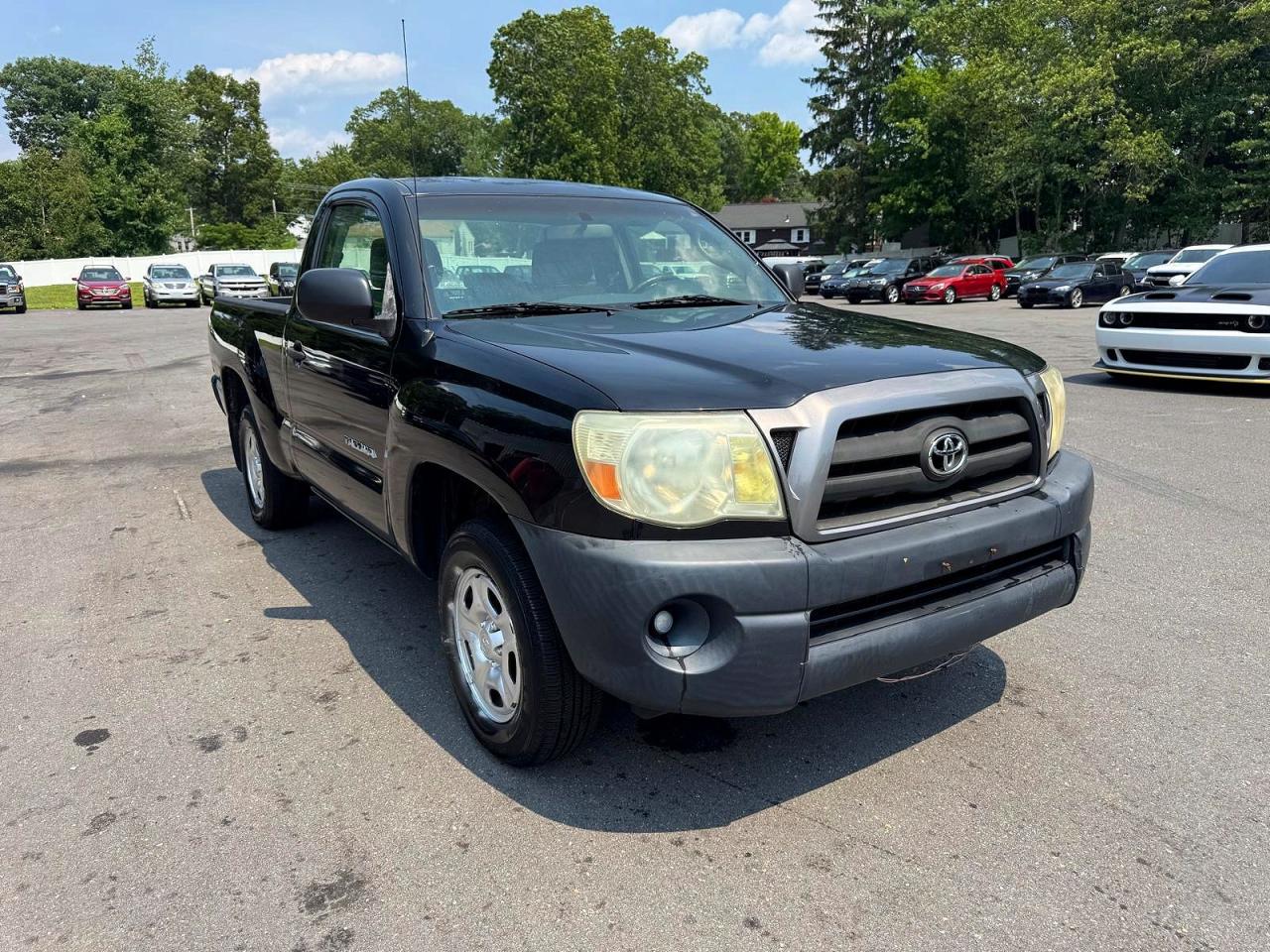 2006 Toyota Tacoma Base Black vin: 5TENX22N06Z313998