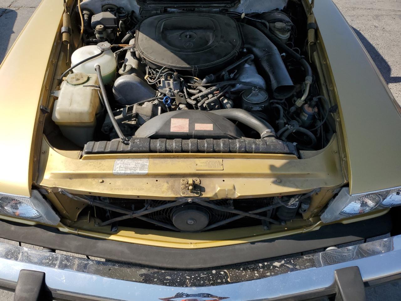 1979 Mercedes Benz 450sl Gold vin: 10704412049130