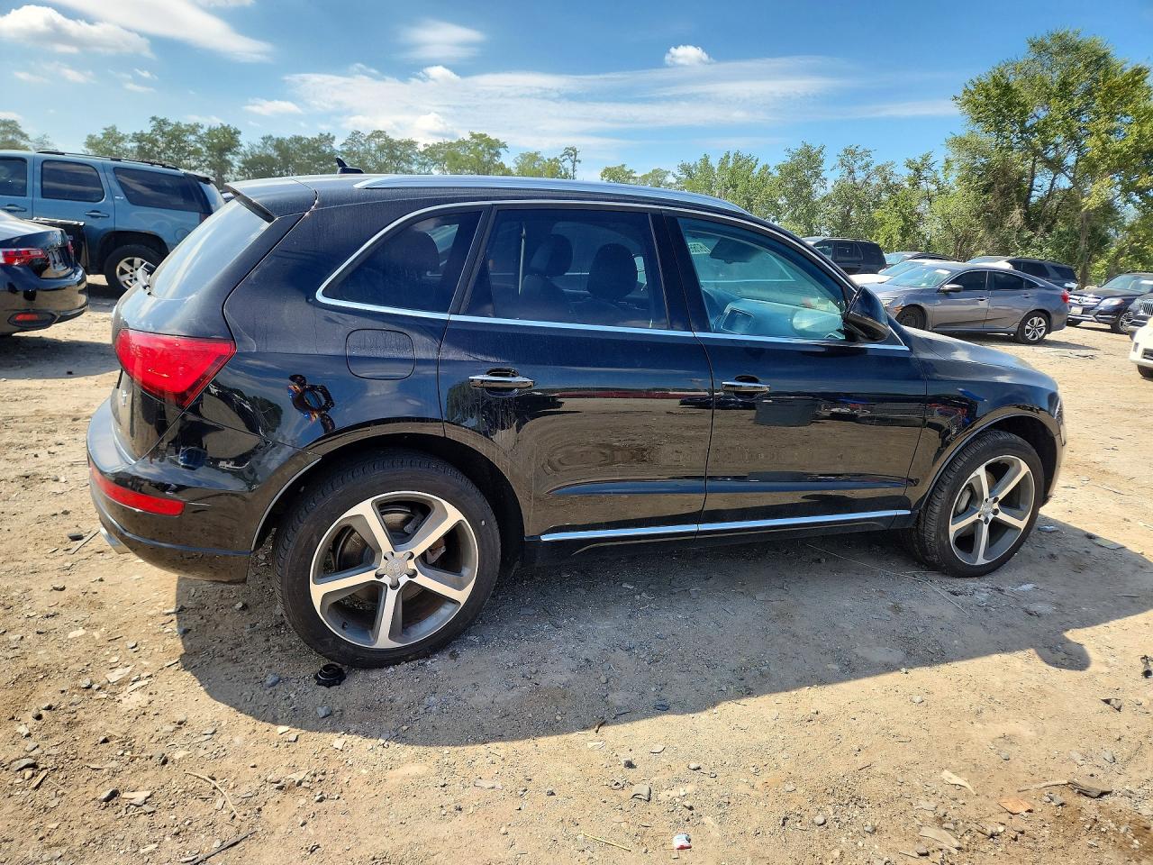 2015 Audi Q5 Tdi Premium Plus Black vin: WA1CMAFP7FA029651
