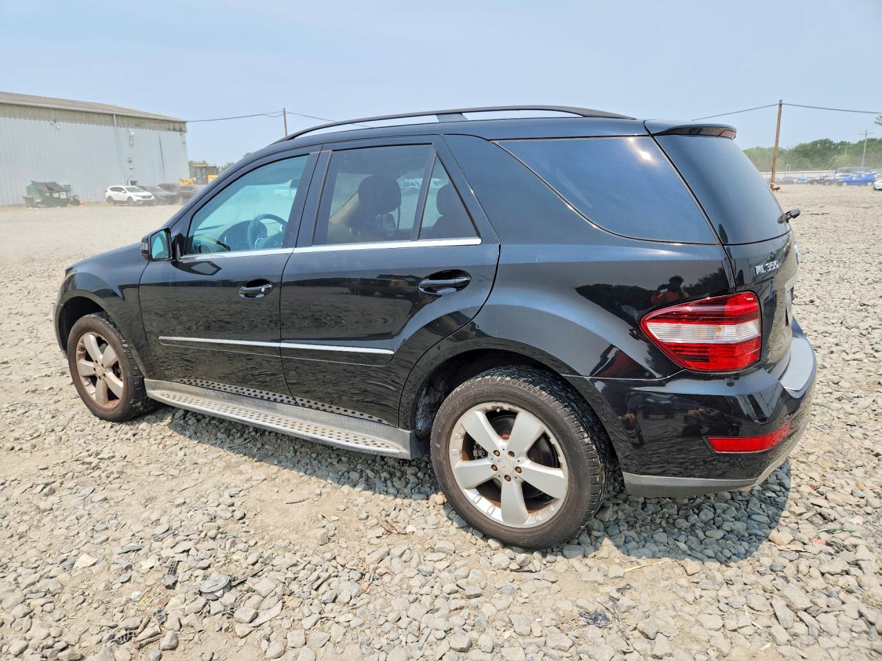 2011 Mercedes-benz Ml 350 4matic Black vin: 4JGBB8GB3BA631133