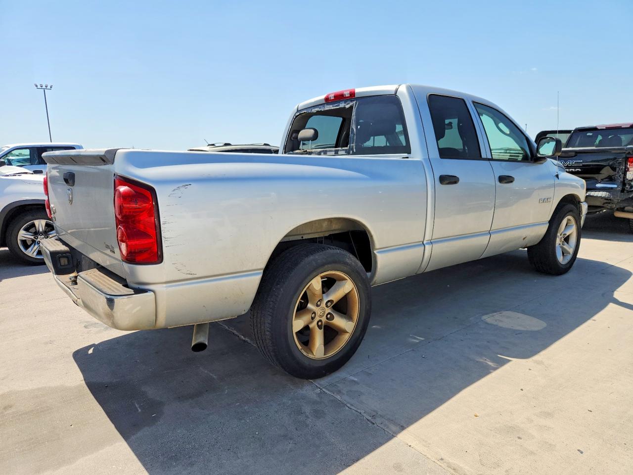 2008 Dodge Ram 1500 St Silver vin: 1D7HA18N28J126779