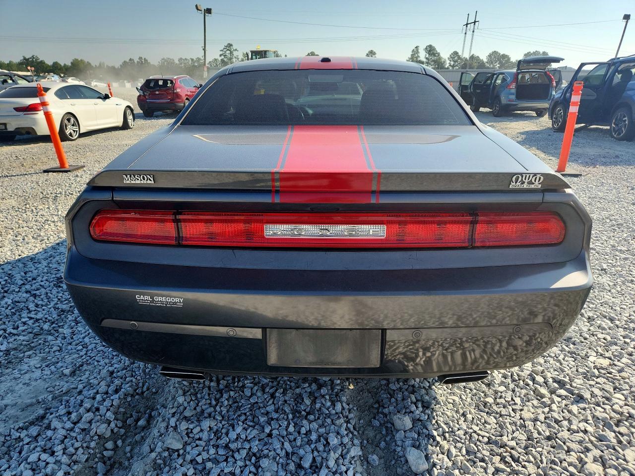 2014 Dodge Challenger Sxt Gray vin: 2C3CDYAGXEH142584