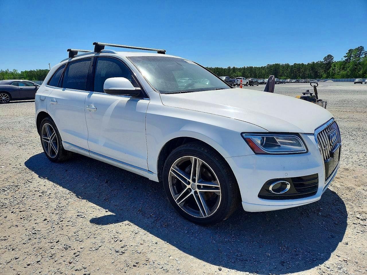 2015 Audi Q5 Premium White vin: WA1CFAFP5FA053733