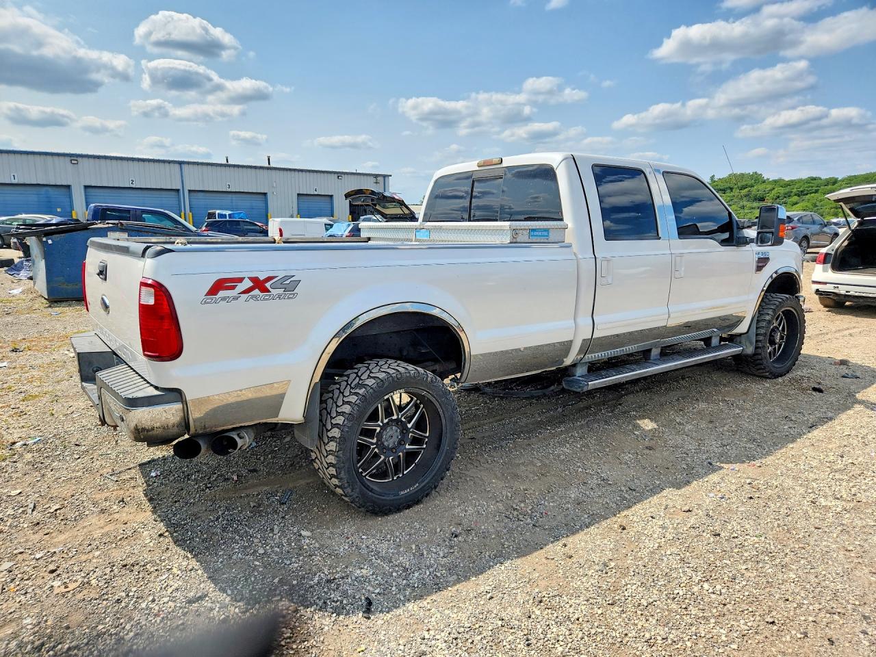 2010 Ford F350 Super Duty White vin: 1FTWW3BR5AEB33993