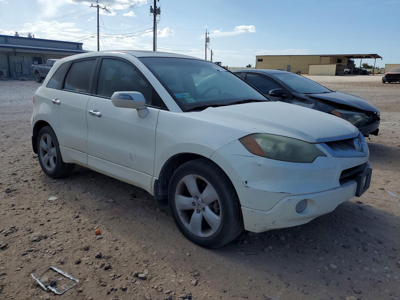 2009 Acura Rdx White vin: 5J8TB18249A008422
