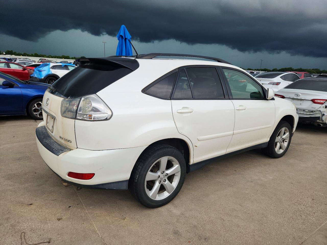 2004 Lexus Rx 330 White vin: JTJHA31U840065166