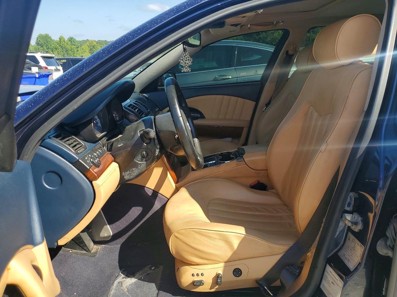 2008 Maserati Quattroporte M139 Blue vin: ZAMFE39A780038535