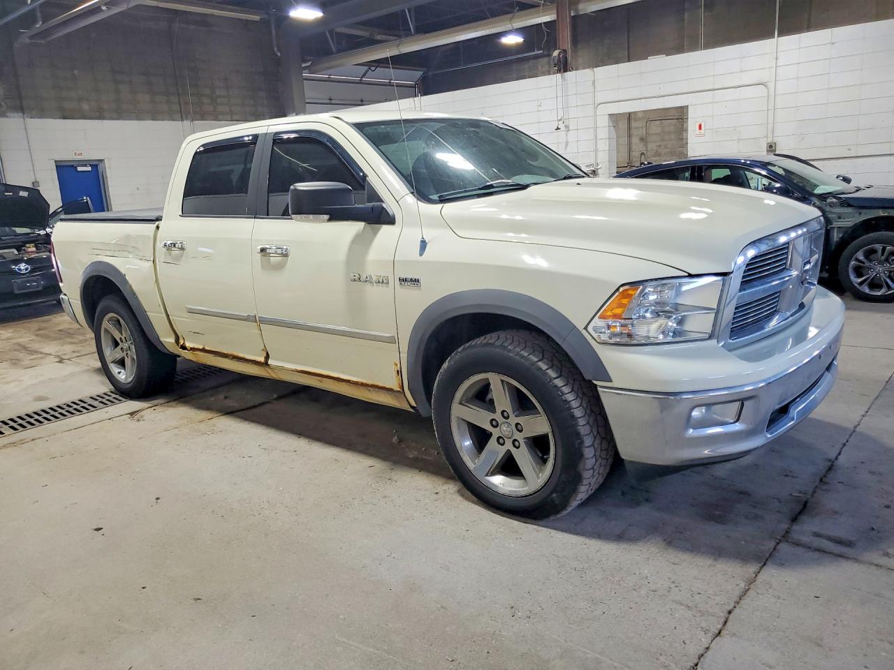 2010 Dodge Ram 1500 Cream vin: 1D7RV1CT0AS227608