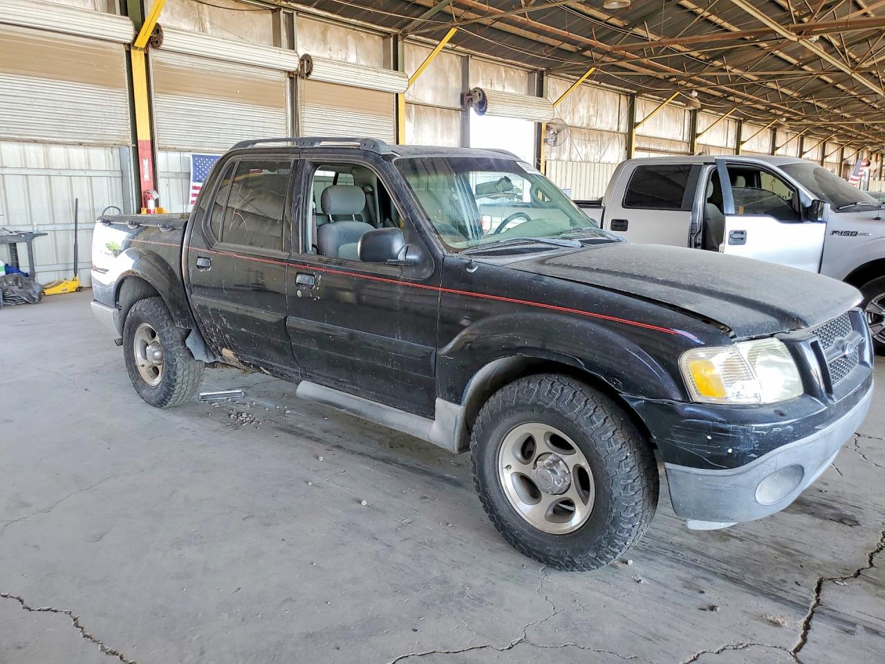 2005 Ford Explorer Sport Trac Black vin: 1FMZU67K95UA28669