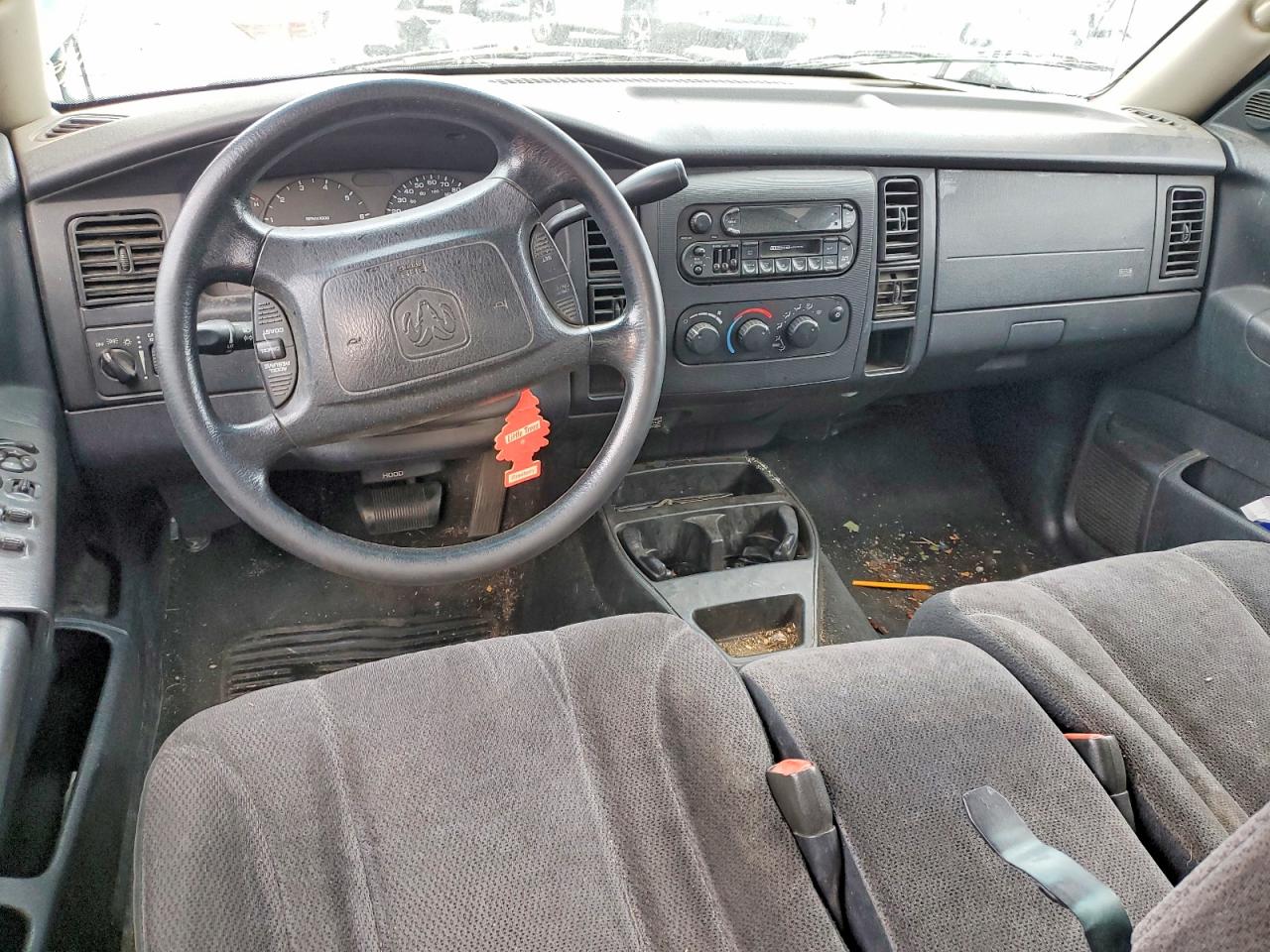 2001 Dodge Dakota Quad Зеленый vin: 1B7HL2AXX1S232306