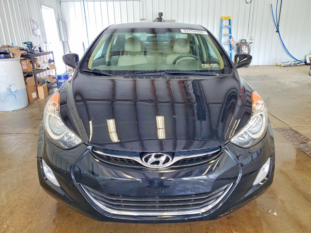 2013 Hyundai Elantra Gls Black vin: 5NPDH4AE6DH348406